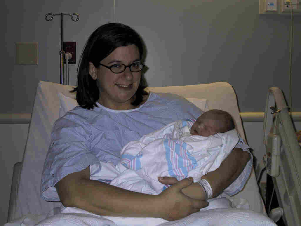 Bethany holding Jane